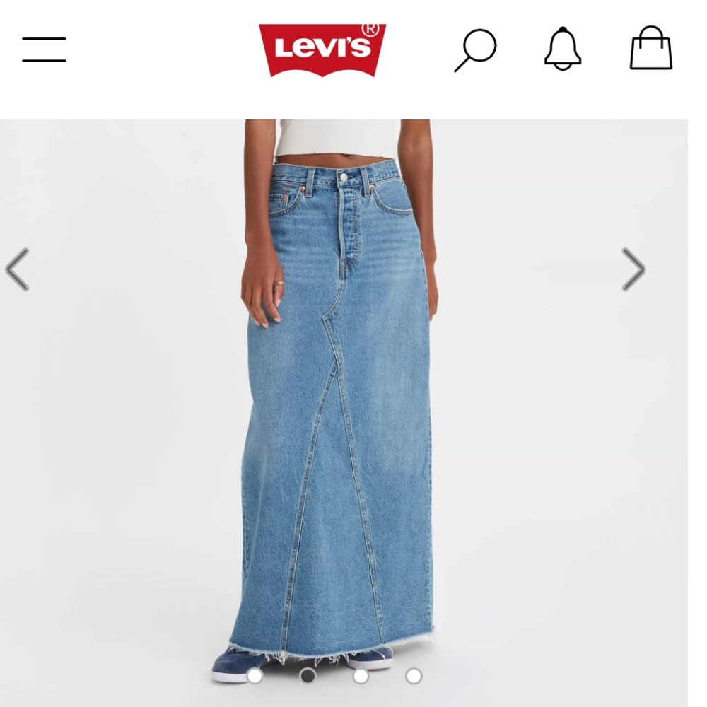 Levi's Blue Jean Skirt - Worn Once